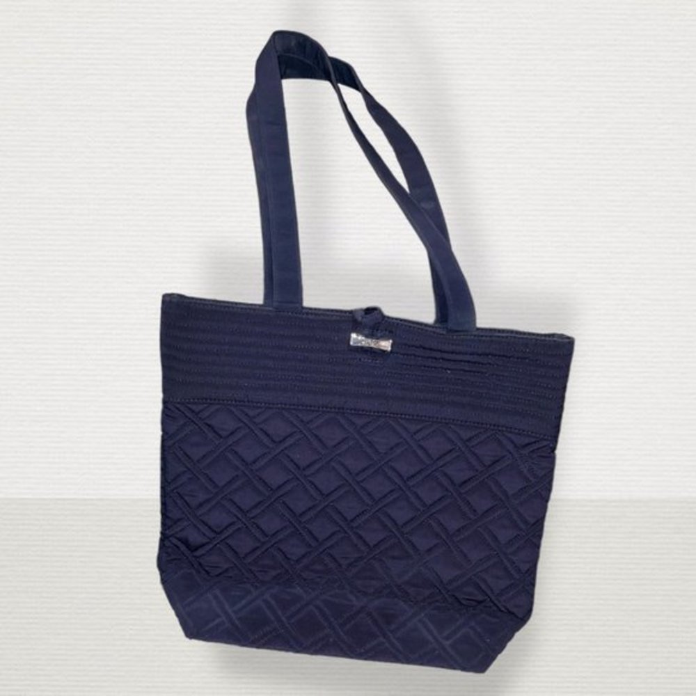 Large VERA BRADLEY Navy Blue Shoulder Bag (looks new)!